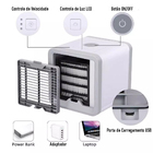 Mini Ar Condicionado Climatizador Humidificador Portátil Arct