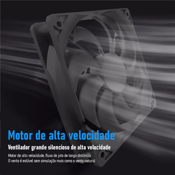 Mini Ar Condicionado Climatizador Humidificador Portátil Arct