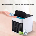 Mini Ar Condicionado Climatizador Humidificador Portátil Arct