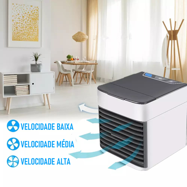 Mini Ar Condicionado Climatizador Humidificador Portátil Arct