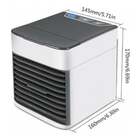 Mini Ar Condicionado Portátil Resfria, Umidifica, Usb