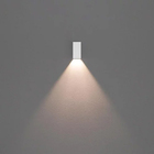 Mini Arandela Branca 7 5cm Led 1w 3000k Bivolt Ip54