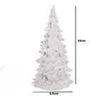 Mini Árvore Com Luz Piscante 22cm