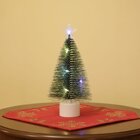 Mini Árvore De Natal Led Colorido 17,5cm A Bateria – Enfeite