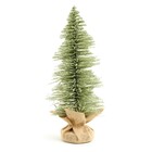 Mini Árvore para Mesa Plástico Verde 30x12x12cm Cromus