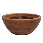 Mini Bacia Para Plantas 10 X 20cm Cor Tabaco Envelhecido