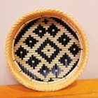 Mini Balaio Peneira em Arumã 15cm - Etnia Baniwa - Mod. 8