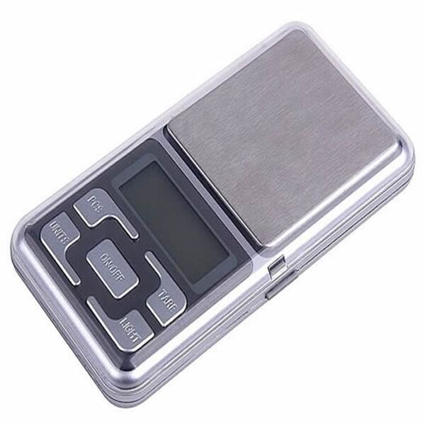 Mini Balança Digital Alta Precisão De Bolso Portátil 500gr -