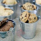 Mini Balde Alumínio Prata C/ Alça P/ Decoração/lembrancinhas