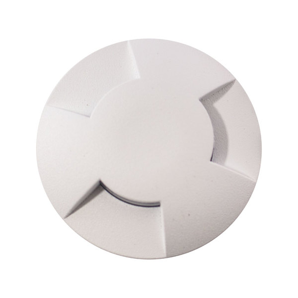 Mini Balizador Led 0,75w 3000k Embutir 3 Saídas Acabamento Br