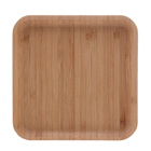 Mini Bandeja De Bambu Square 17cm