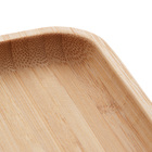 Mini Bandeja De Bambu Square 17cm
