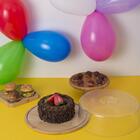 Mini Bandeja De Bambu Square 17cm