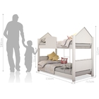 Mini Beliche Casa Montessoriana Branco