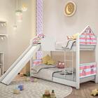 Mini Beliche Casa Montessoriana Dançarinas Com Escorregador