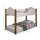 Mini Beliche Clean Branco E Mel