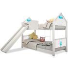 Mini Beliche Montessoriana Balanço Azul Escorregador Colchão