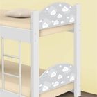 Mini Beliche Nuvem Cinza Menino E Menina