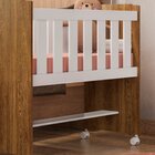 Mini Berço 100% Mdf Com Rodízios