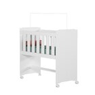 Mini Berço 100% Mdf Com Rodízios