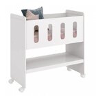 Mini Berço 3 Em 1 93x94cm Escrivaninha E Trocador Zain