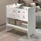 Mini Berço 3 Em 1 Zain Com Colchão - Reller Móveis