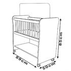 Mini Berço Com Rodizios 3050 Plla