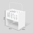 Mini Berço Fofim Com Grade Móvel Acompanha Colchão Branco