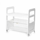 Mini Berco Moises Com Colchao Coleção Moisés Branco Acetinado