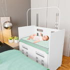 Mini Berço Moisés Dengo Branco Com 2 Tamanhos De Altura