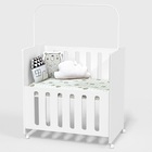 Mini Berço Moises Fofura Com Colchão E Trava De Segurança