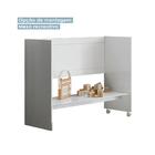 Mini Berço Multifuncional 5 Em 1 Com Colchão Branco