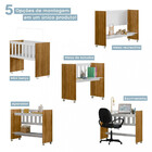 Mini Berço Multifuncional Com Rodízio Luke Tigus Baby