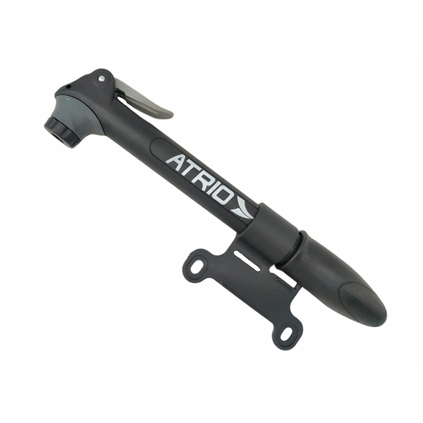 Mini Bomba De Ar Para Bike C/ Suporte Bico Fino E Grosso