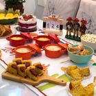 Mini Caçarola De Porcelana Farm Laranja Lyor 8313