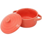 Mini Caçarola De Porcelana Farm Vermelha Lyor 8312