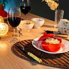 Mini Caçarola De Porcelana Farm Vermelha Lyor 8312