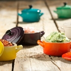 Mini Caçarola Em Cerâmica Le Creuset 14x10 6x8 2cm Laranja