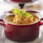 Mini Caçarola Em Cerâmica Le Creuset 14x10 6x8 2cm Laranja