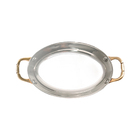 Mini Caçarola Oval 18 9 X 10 5 X 4cm Inox Bronze Mimo Style A