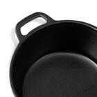 Mini Caçarola Redonda Sem Tampa Black 13 Cm Melamina 100% Pro