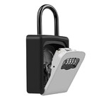 Mini Cadeado Cofre Guarda Chaves Com Segredo