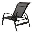 Mini Cadeira Espreguiçadeira Tela Sling E Alumínio - Sem Puff