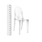 Mini Cadeira Miss Sophia - Victoria Ghost - Incolor - Transpa