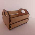 Mini Caixa Mdf, Tipo Caixote De Feira 8x6cm  Kit 20 Unidades