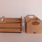 Mini Caixa Mdf, Tipo Caixote De Feira 8x6cm  Kit 20 Unidades