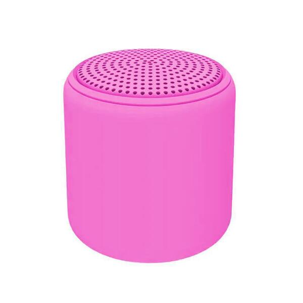 Mini Caixa Som Bluetooth Inpods Littlefun Portátil Usb Pink