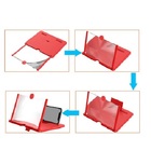 Mini Caixa Som Bluetooth Lupa Tela Ampliadora Celular 3d