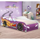 Mini Cama Auto Premium Roxo Com Colchão