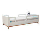 Mini Cama Badá Branca Com Freijó